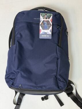 NWT Solgaard Backpack Shore-tex The Endeavor Mini Daypack Carry On Navy Blue